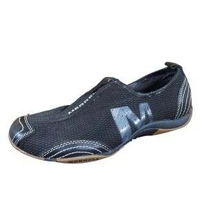 Merrell Performance Womens Zip Up Athletic Sneaker 6.5 Walking Black Synthetic